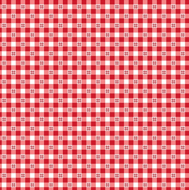 Barnyard Christmas | Gingham - Red by Deborah Edwards for Northcott Fabrics | 28806-24
