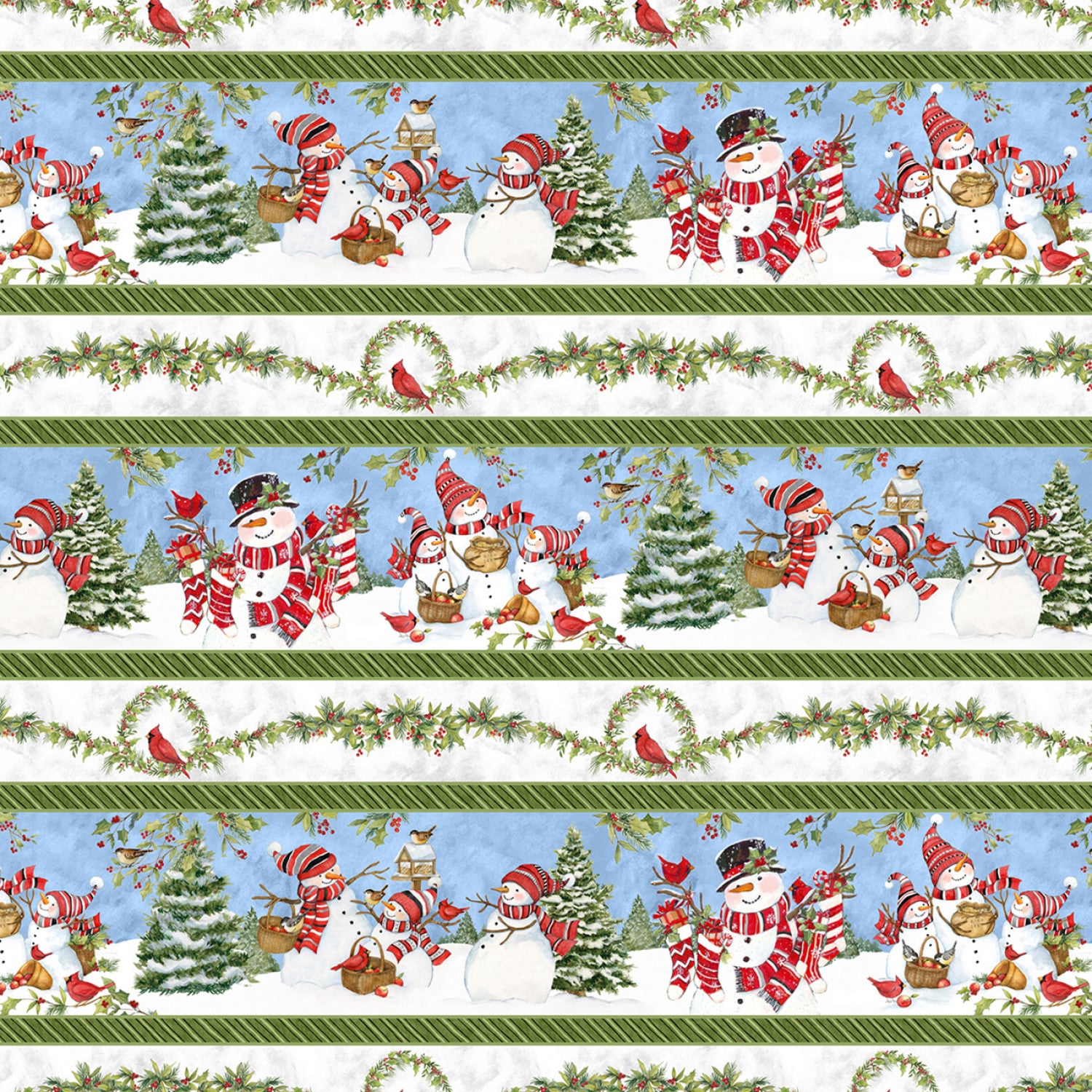 Frosty Frolic | 5" Charm Pack by Susan Winget for Wilmington | 42pcs