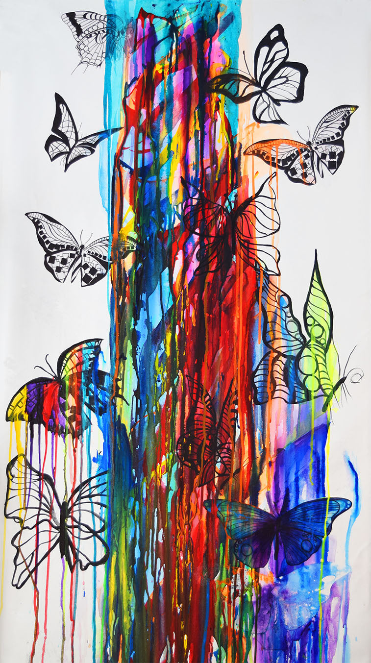 Transcendence | Harvest Caye - 24" Panel by Stephanie Brandenburg for Northcott | 40190-90