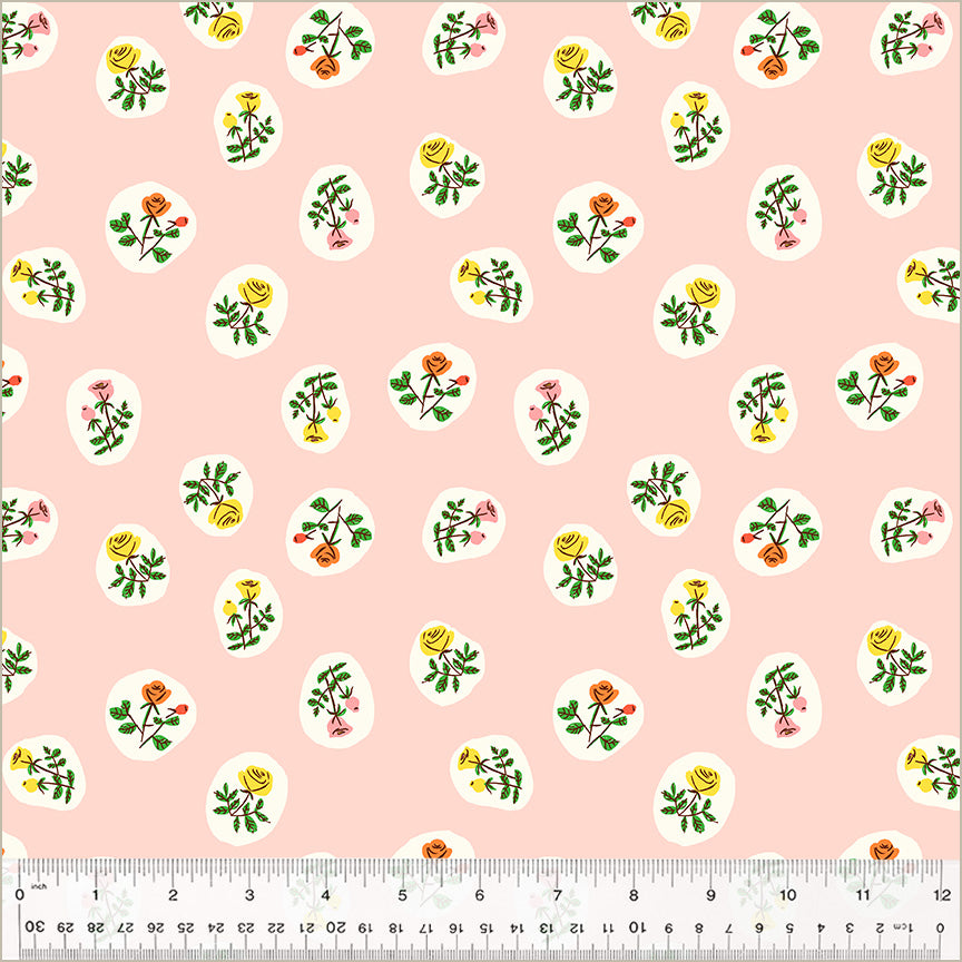 Studio Edit | Bouquet - Blush by Heather Ross for Windham Fabrics | 40930D-4