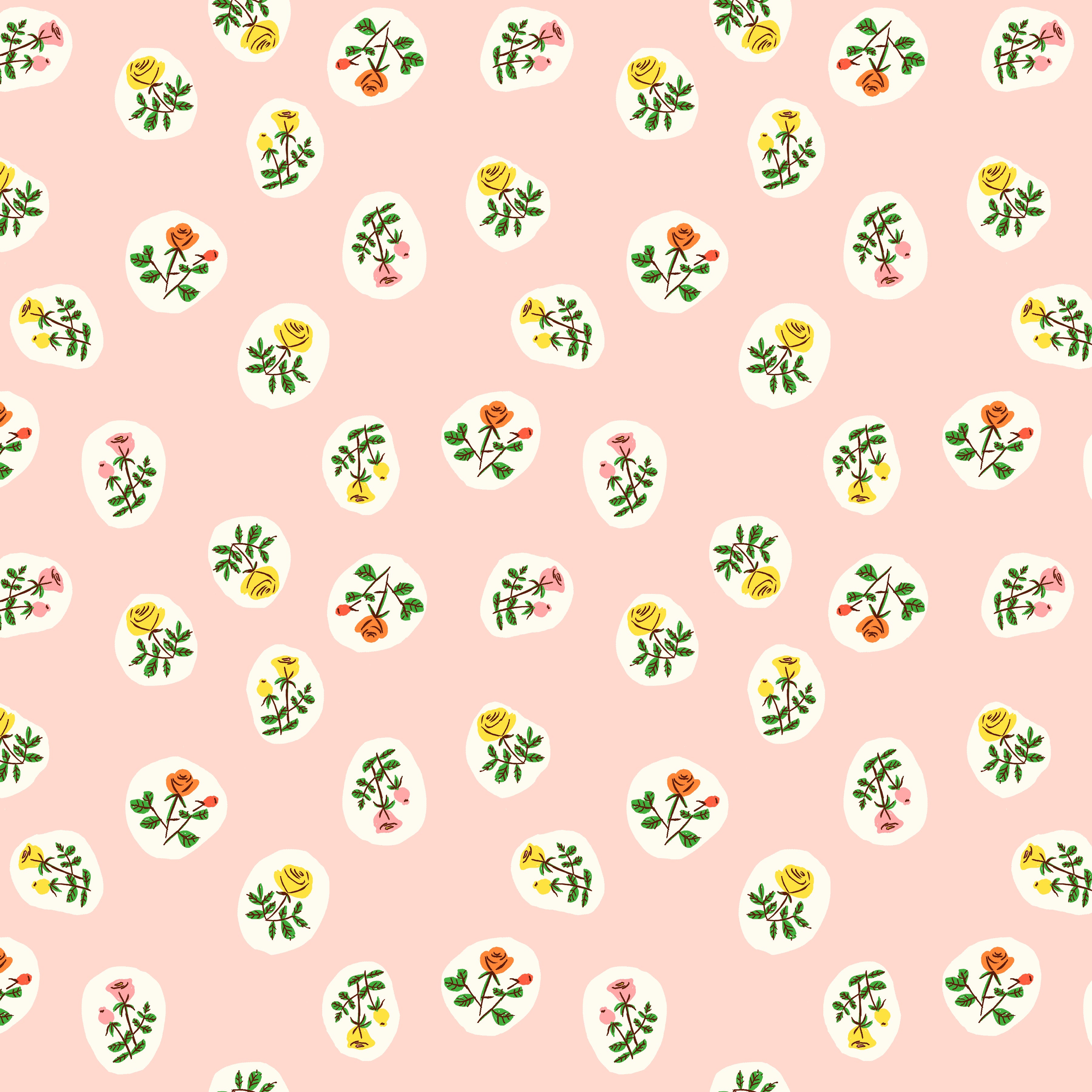 Studio Edit | Bouquet - Blush by Heather Ross for Windham Fabrics | 40930D-4