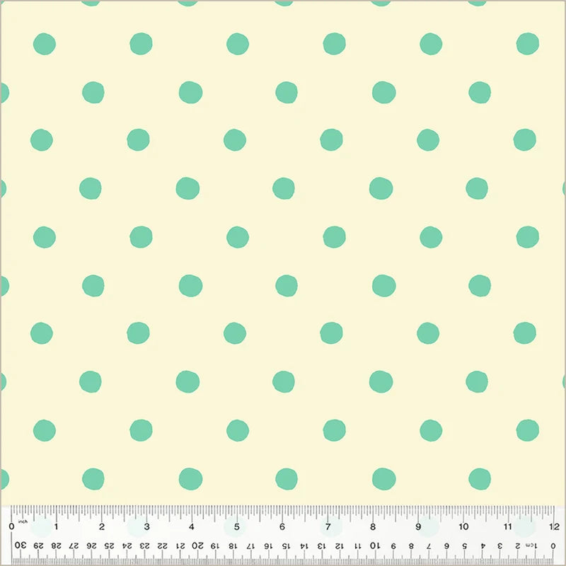 Studio Edit | Dots - Aqua by Heather Ross for Windham Fabrics | 50169D-1
