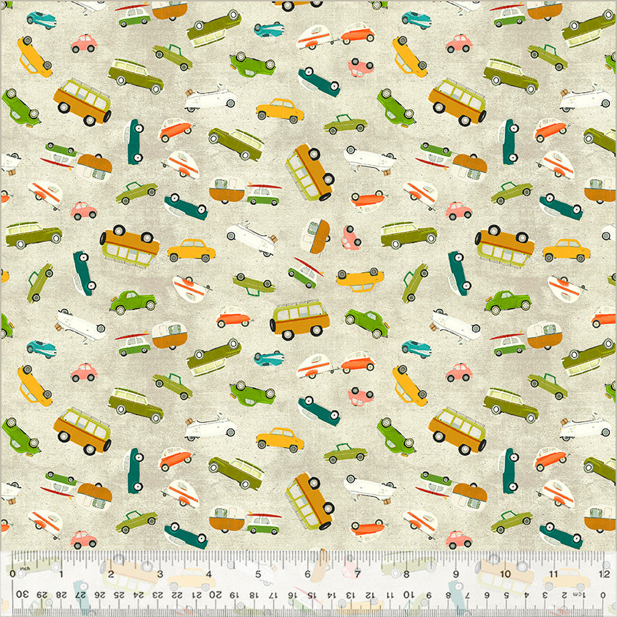 Sunday Drive - Mist Scattered Cars by Katherine Quinn for Windham