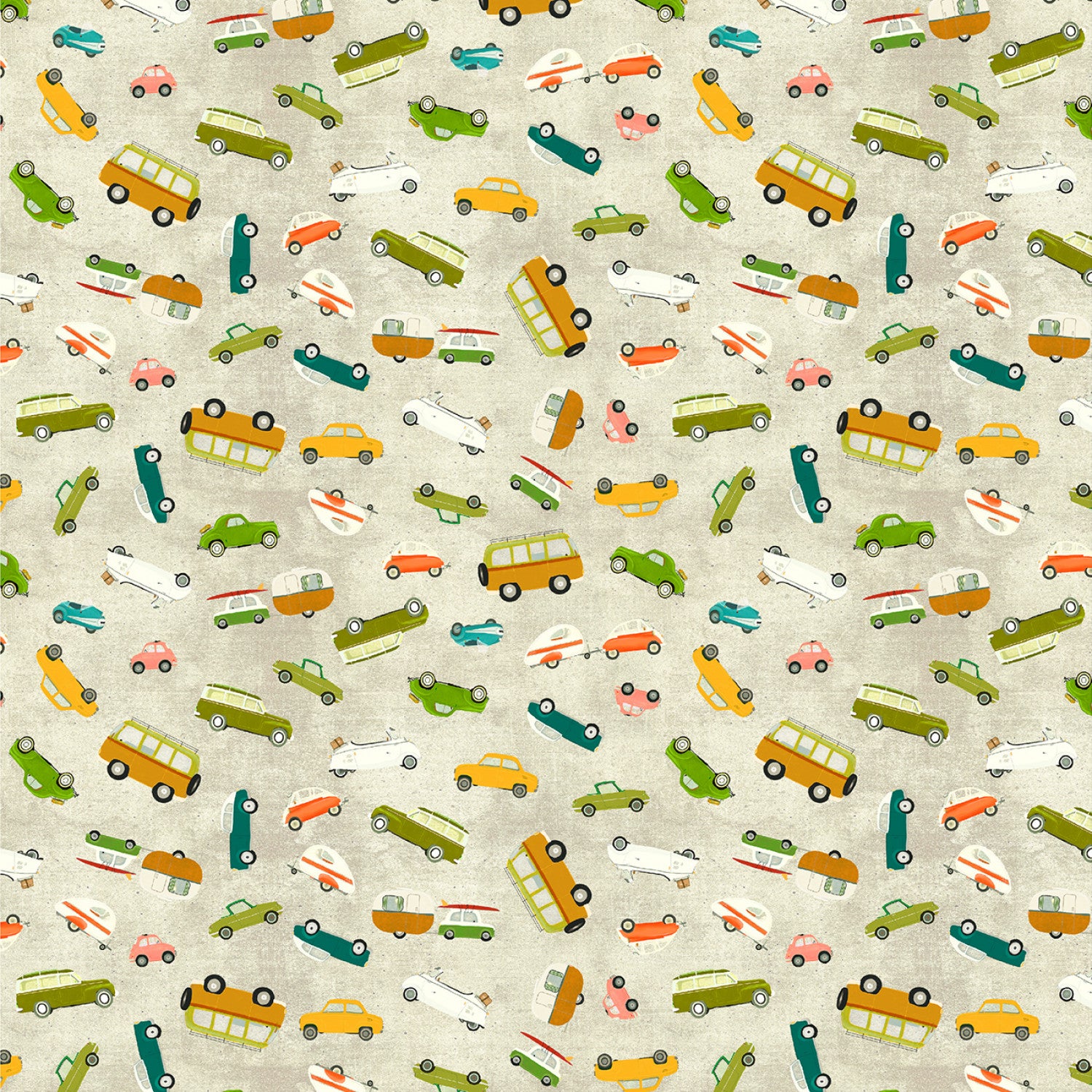 Sunday Drive - Mist Scattered Cars by Katherine Quinn for Windham