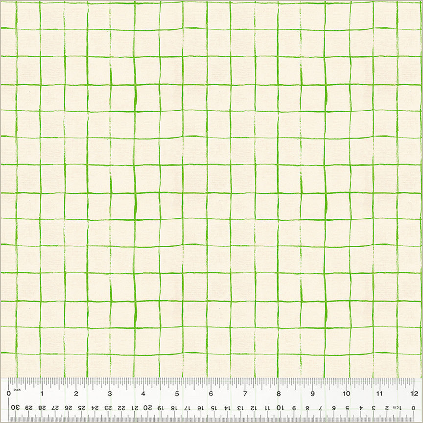 Heather Ross by Hand | Drawn Plaid - Cotton by Heather Ross for Windham | 54260D-11