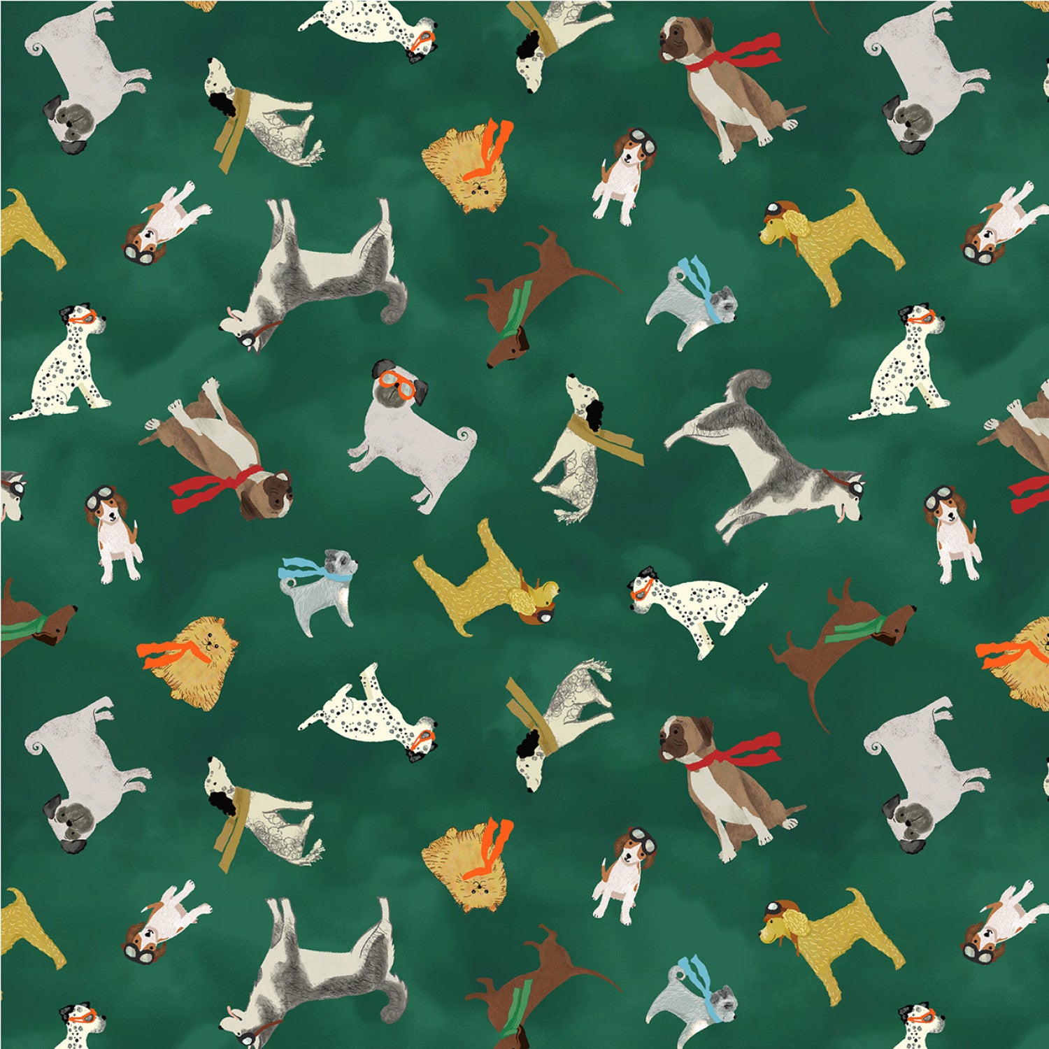 Up Up and Awoof | Fat Quarter Bundle by Whistler Studios for Windham Fabrics | FATQUPUP-X