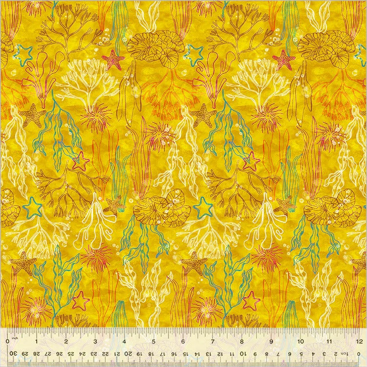 Deep Sea | Fat Quarter Bundle by Whistler Studios for Windham Fabrics | 12 pcs