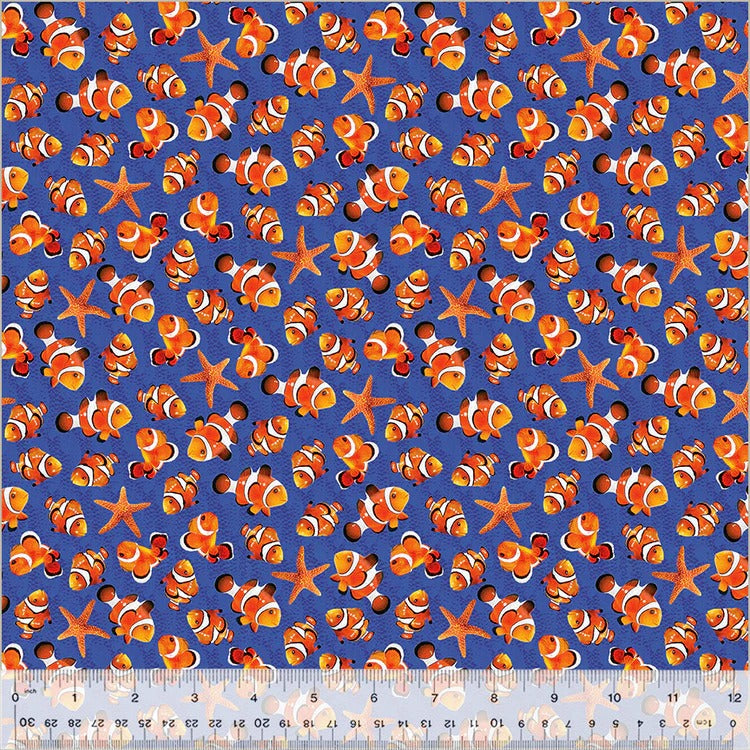 Deep Sea | Fat Quarter Bundle by Whistler Studios for Windham Fabrics | 12 pcs