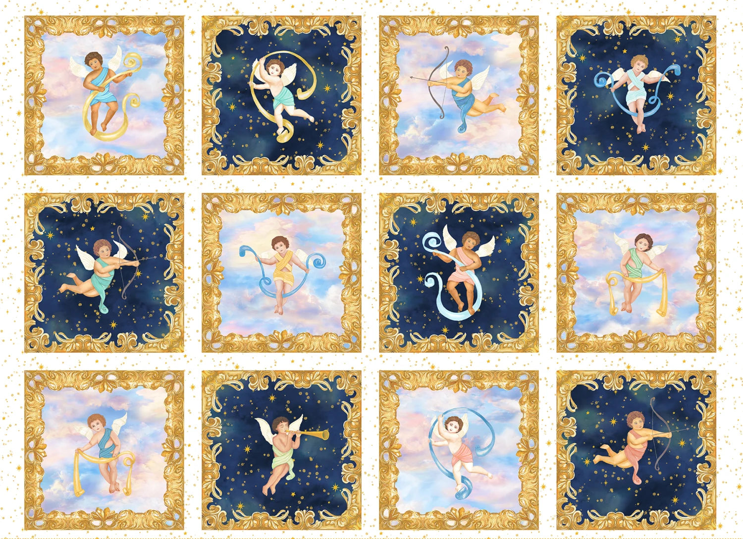 Celestine | Fat Quarter Bundle by Whistler Studios for Windham Fabrics | 12 pcs