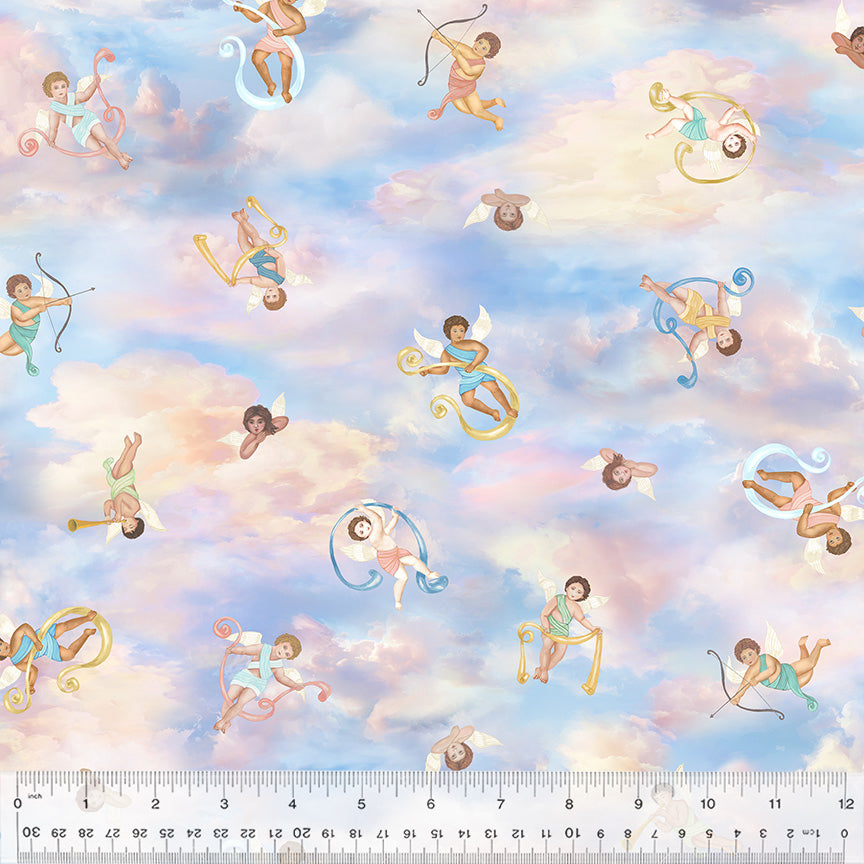 Celestine | Joyful Cherubim by Whistler Studios for Windham Fabrics | 54569-2