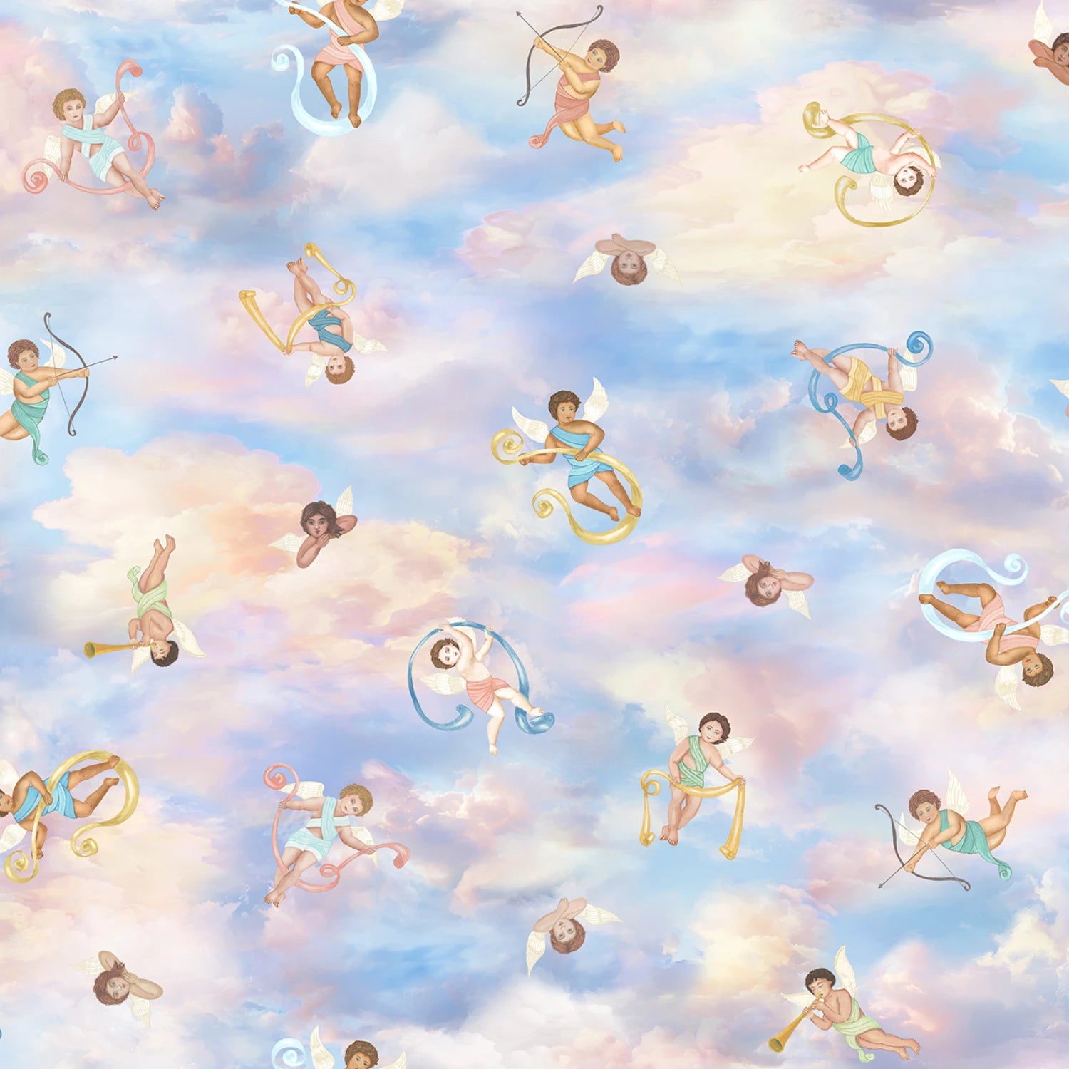 Celestine | Joyful Cherubim by Whistler Studios for Windham Fabrics | 54569-2