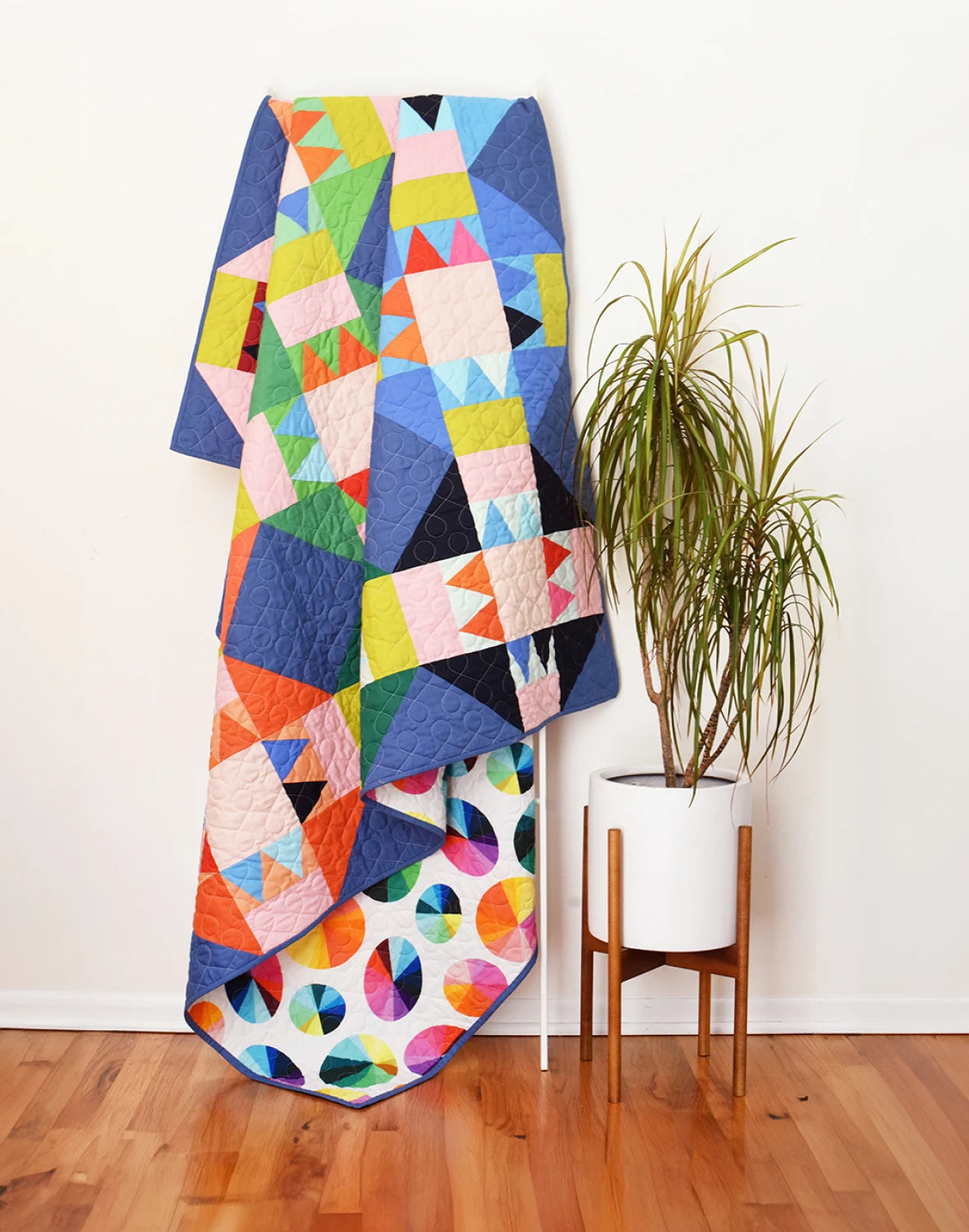 Ruby + Bee Blenders | Multi Star Crossed Quilt Kit by Annabel Wrigley for Windham | 72" x 90"