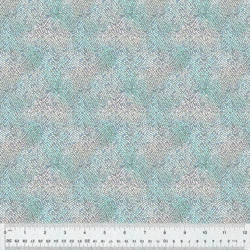 Ocean Song | Mermaid Scales - Opal by Whistler Studios for Windham Fabrics | 54698-11