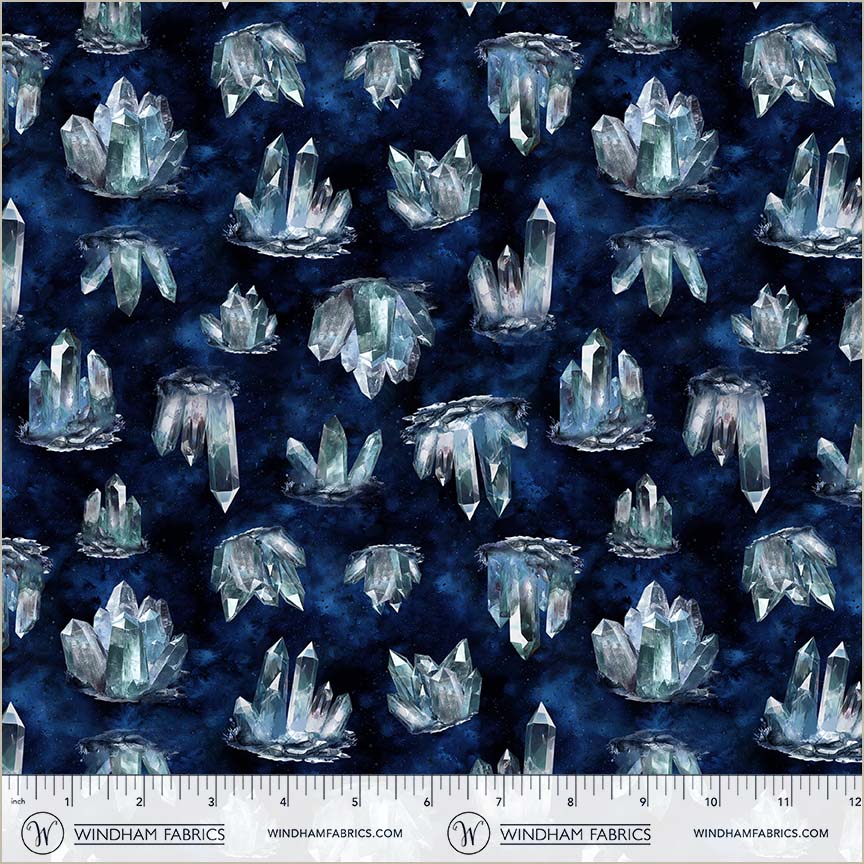 Dragon Kingdom | Crystal Magic - Quartz by Whistler Studios for Windham Fabrics | 54825D-11