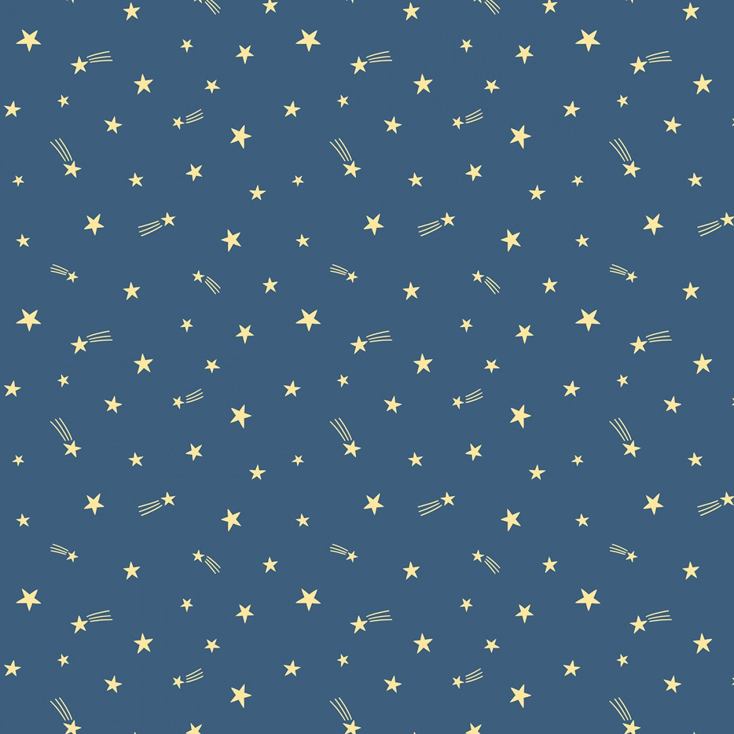 Baby's Adventure | Navy Ditsy Stars by Arrolynn Weiderhold for Wilmington Prints | 69314-445