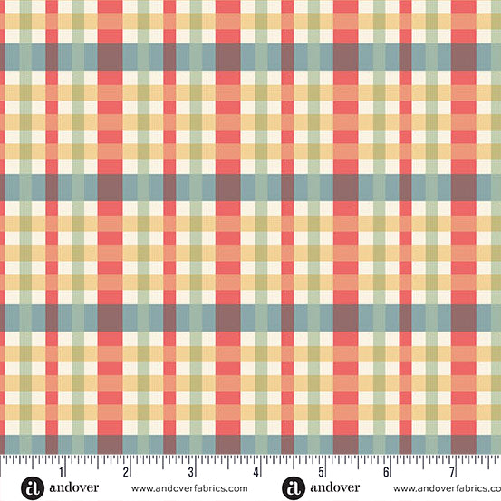 Sparrow Falls | Check Flax by Michael Nardi for Andover Fabrics | A-10384-L