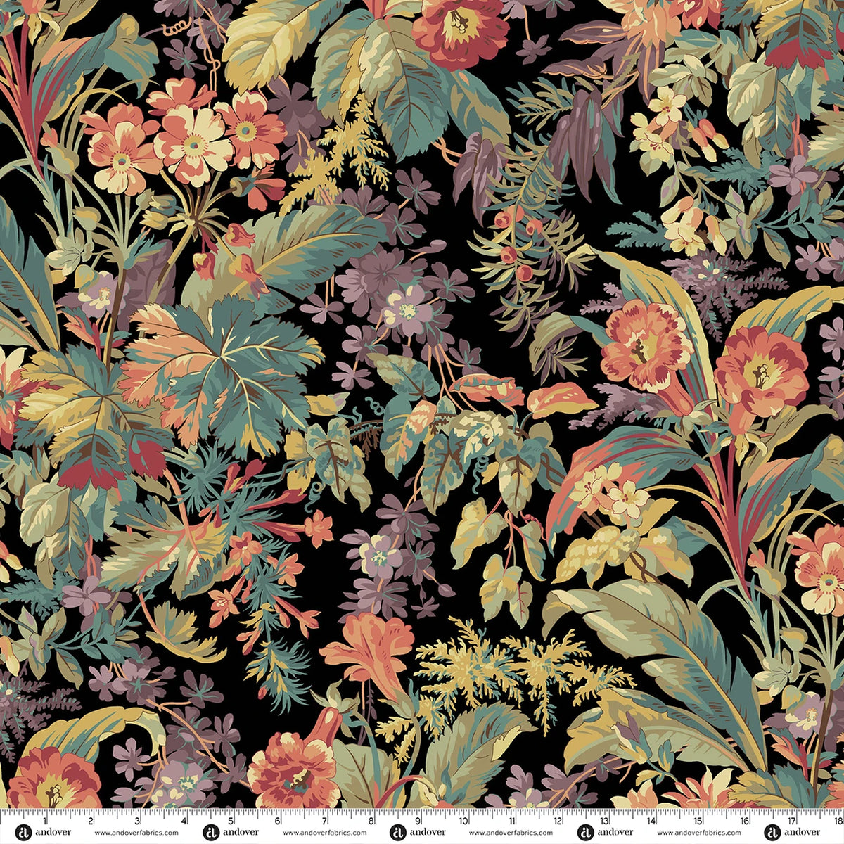 Secret Stash Favorites | Amber Foliage Shadow by Laundry Basket Quilts for Andover Fabrics | A-10569-K