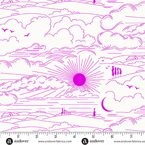 Sun Print Whisper | 10" Square Pack by Alison Glass for Andover Fabrics | 42 pcs