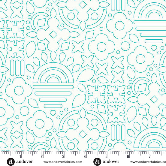 Sun Print Whisper | 10" Square Pack by Alison Glass for Andover Fabrics | 42 pcs