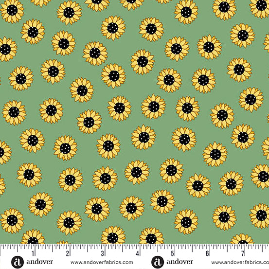 Sunny Honey | 10" Square Pack by Amy Latta Creations for Andover Fabrics | 42 pcs