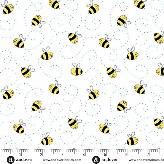 Sunny Honey | 10" Square Pack by Amy Latta Creations for Andover Fabrics | 42 pcs