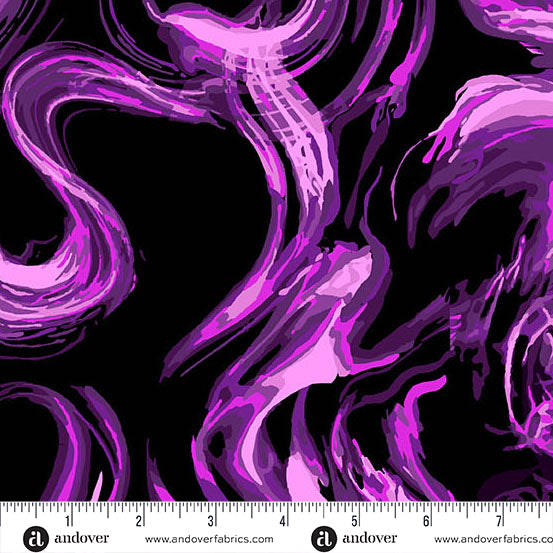 Phantasm | Elixir Smolder 108" Wide Quilt Backing by Libs Elliott for Andover Fabrics | AW1525P