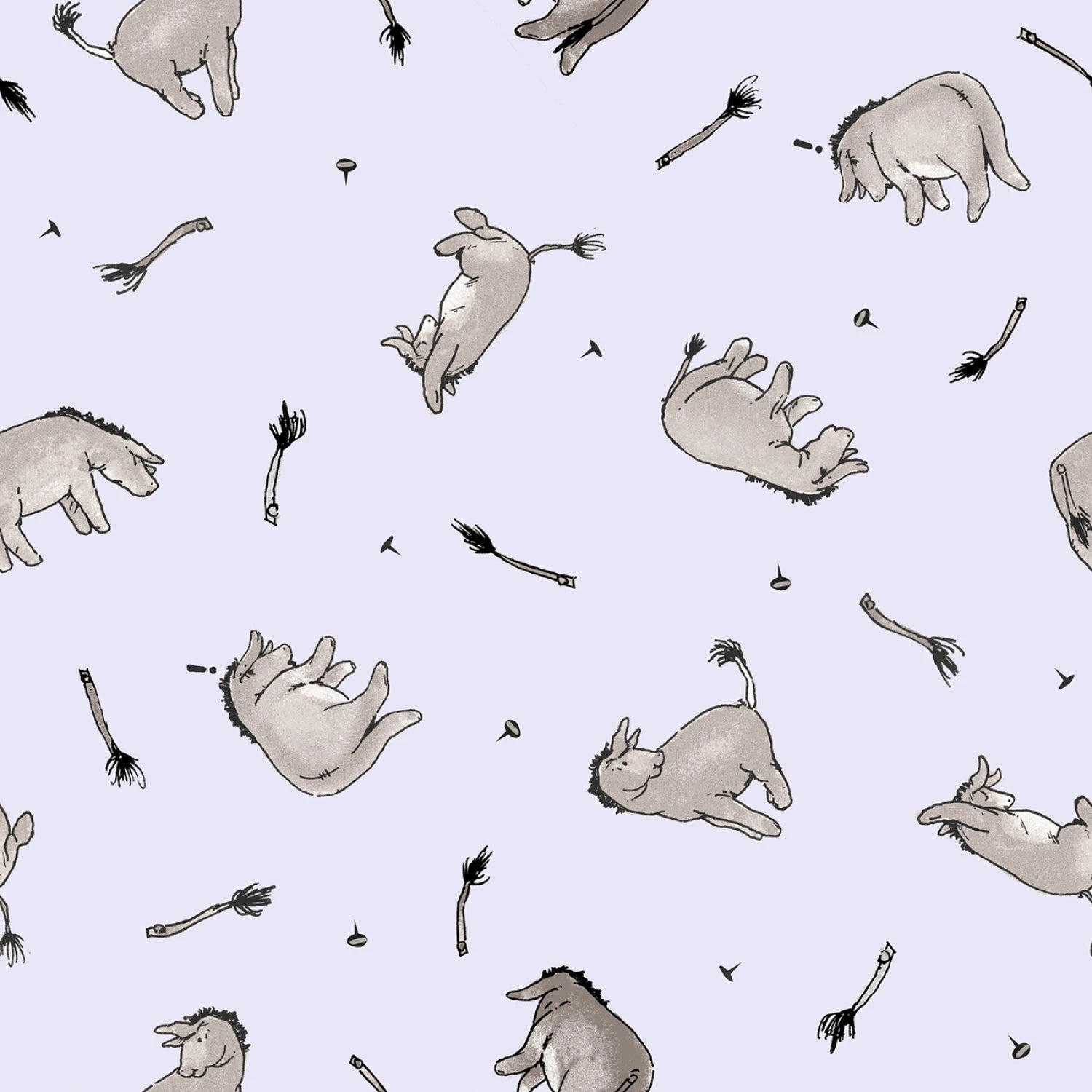 Classic Winnie | Light Purple Donkeys by W.A. Dodge for Studio E | 8720-50
