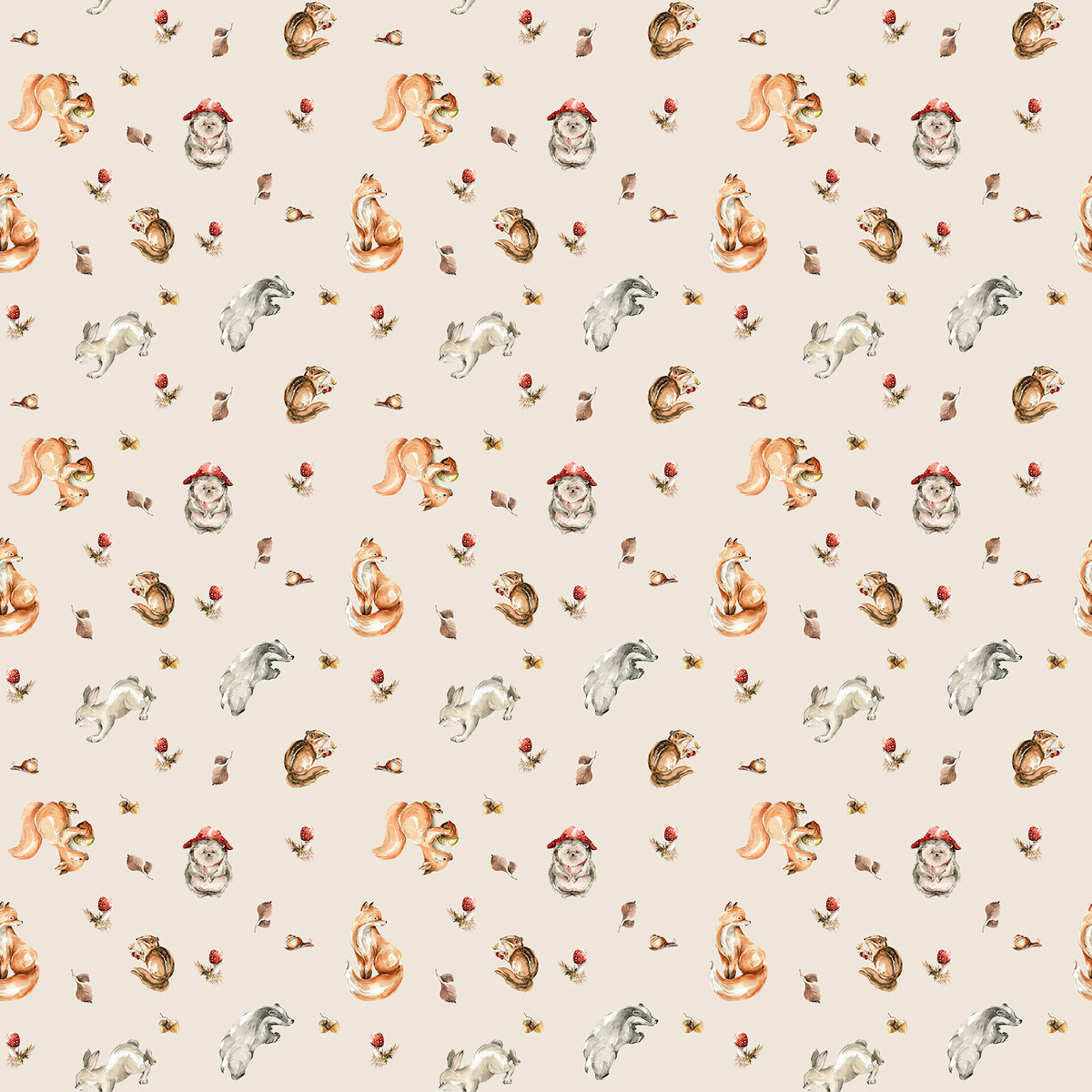 Story Book | Animals - Cream by FIGO Studio | 91335-12