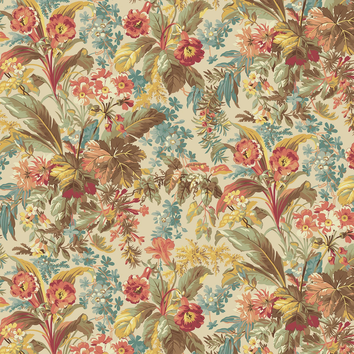 Secret Stash Favorites | Blue Willow Foliage Daylight by Laundry Basket Quilts for Andover Fabrics | A-10569-L