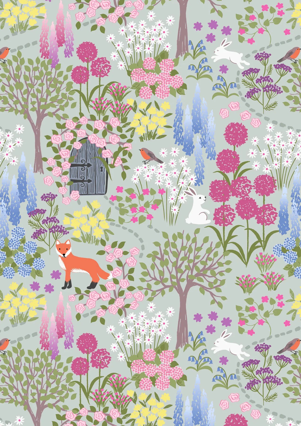 The Secret Garden | Secret Garden on Duck Green by Lewis & Irene | A704.1