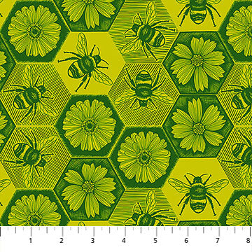 Indelible: Ink | Busy - Citrus by Anna Maria Textiles | AMT1005-71C