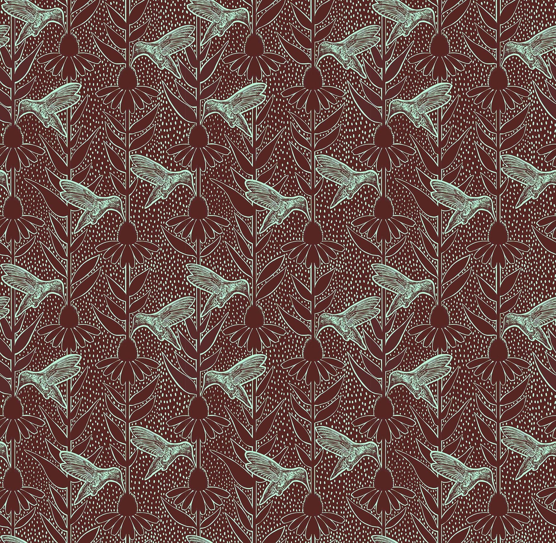 Indelible: Ink | Humming - Patina by Anna Maria Textiles | AMT1007-29V