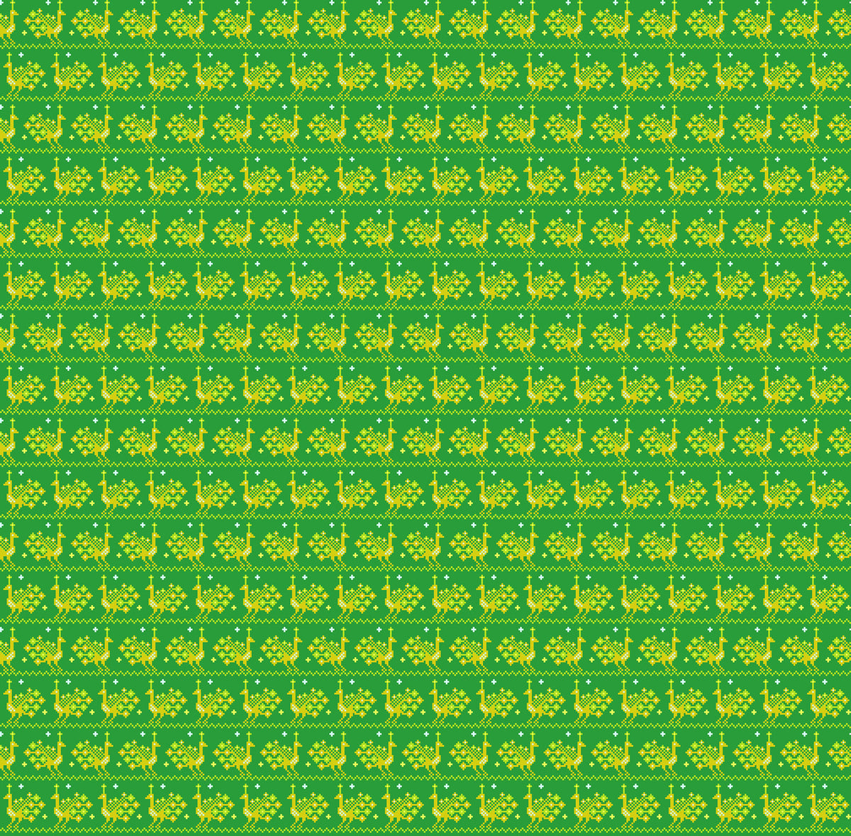 Heiress | Peacock - Grass by Anna Maria Textiles | AMT1014-72C