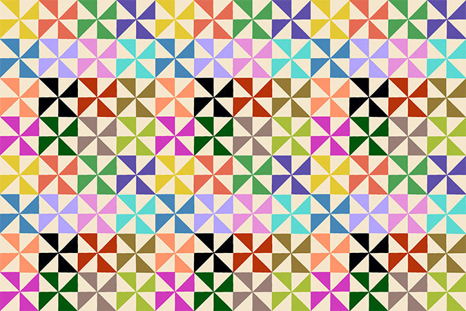 Piecework | 10" Square Pack by Anna Maria for Anna Maria Textiles | 42 pcs