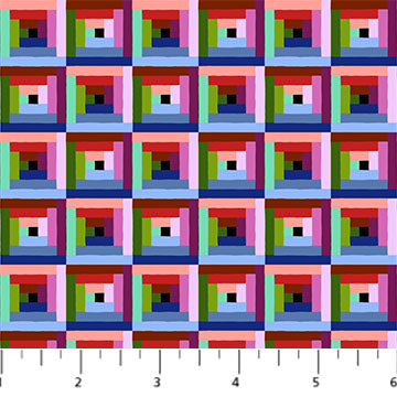 Piecework | Log Cabin - Metro by Anna Maria for Anna Maria Textiles | AMT115-23L