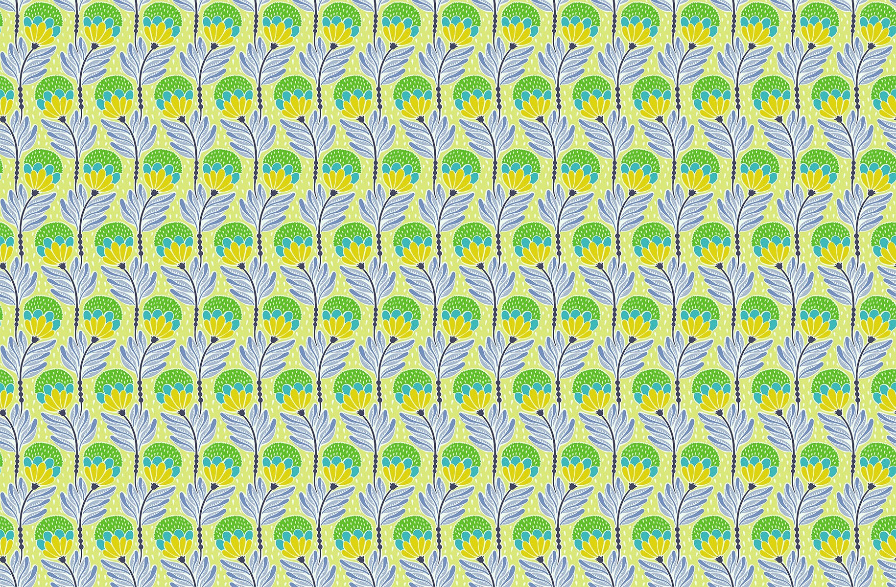 Shooting Star | Bouncy Blooms - Meadow by Anna Maria for Anna Maria Textiles | AMT117-73C