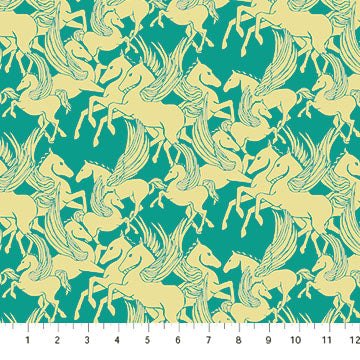 Shooting Star | Mythology - Turquoise by Anna Maria for Anna Maria Textiles | AMT119-62C
