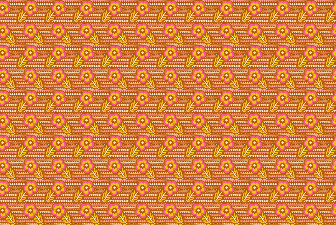 Shooting Star | Woodcarving - Caramel by Anna Maria for Anna Maria Textiles | AMT121-58C