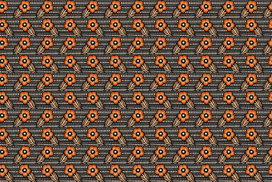 Shooting Star | Woodcarving - Black by Anna Maria for Anna Maria Textiles | AMT121-99L