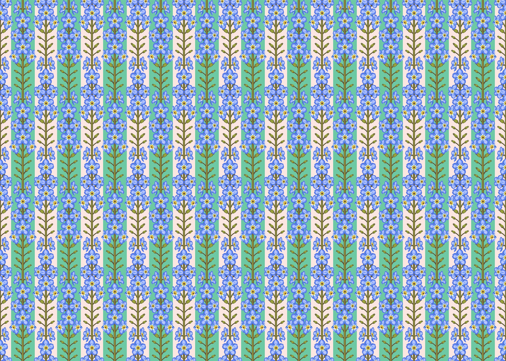 Iconic | Forget-Me-Not - Fresh by Anna Maria for Anna Maria Textiles | AMT125-75C