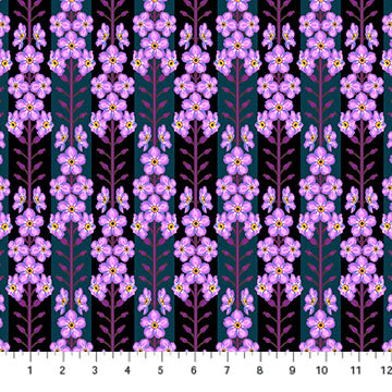 Iconic | Forget-Me-Not - Indigo by Anna Maria for Anna Maria Textiles | AMT125-84L