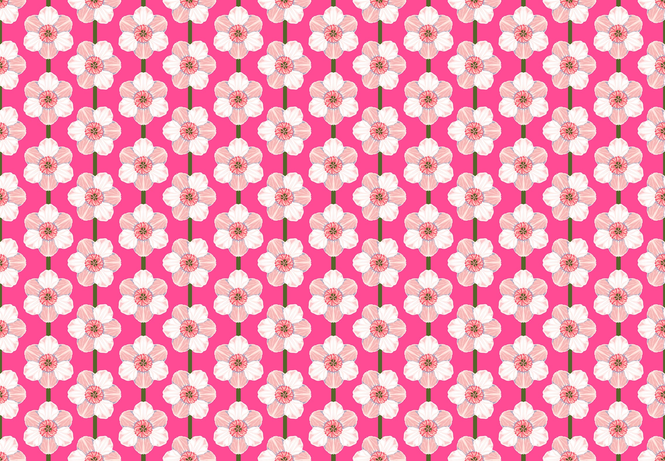 Iconic | Daffodil - Bubblegum by Anna Maria for Anna Maria Textiles | AMT126-28C
