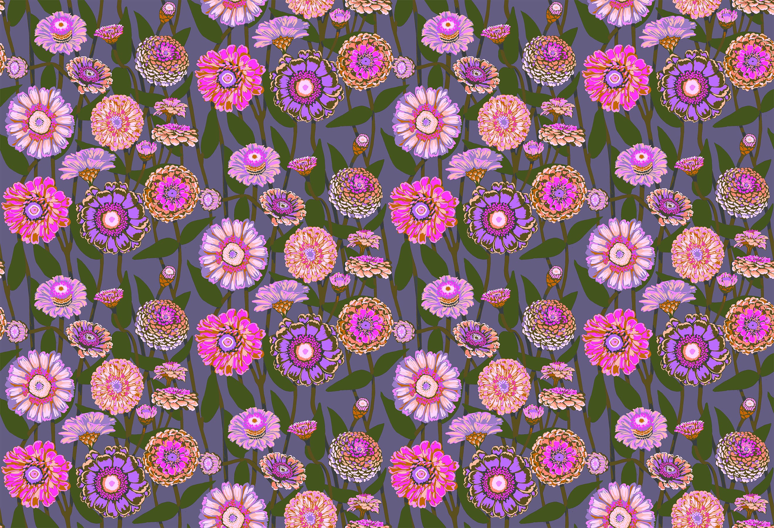 Jumpstart | Zinna Show - Mauve by Anna Maria for Anna Maria Textiles | AMT131-82V