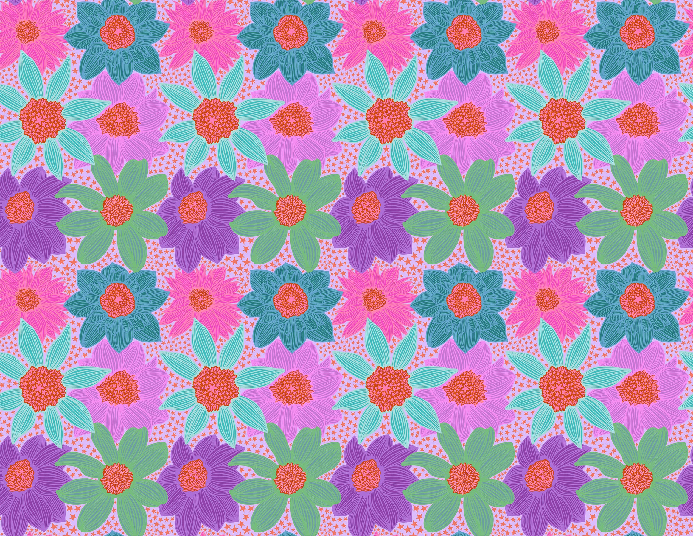 Jumpstart | Stars & Stripes - Lavender by Anna Maria for Anna Maria Textiles | AMT132-84V