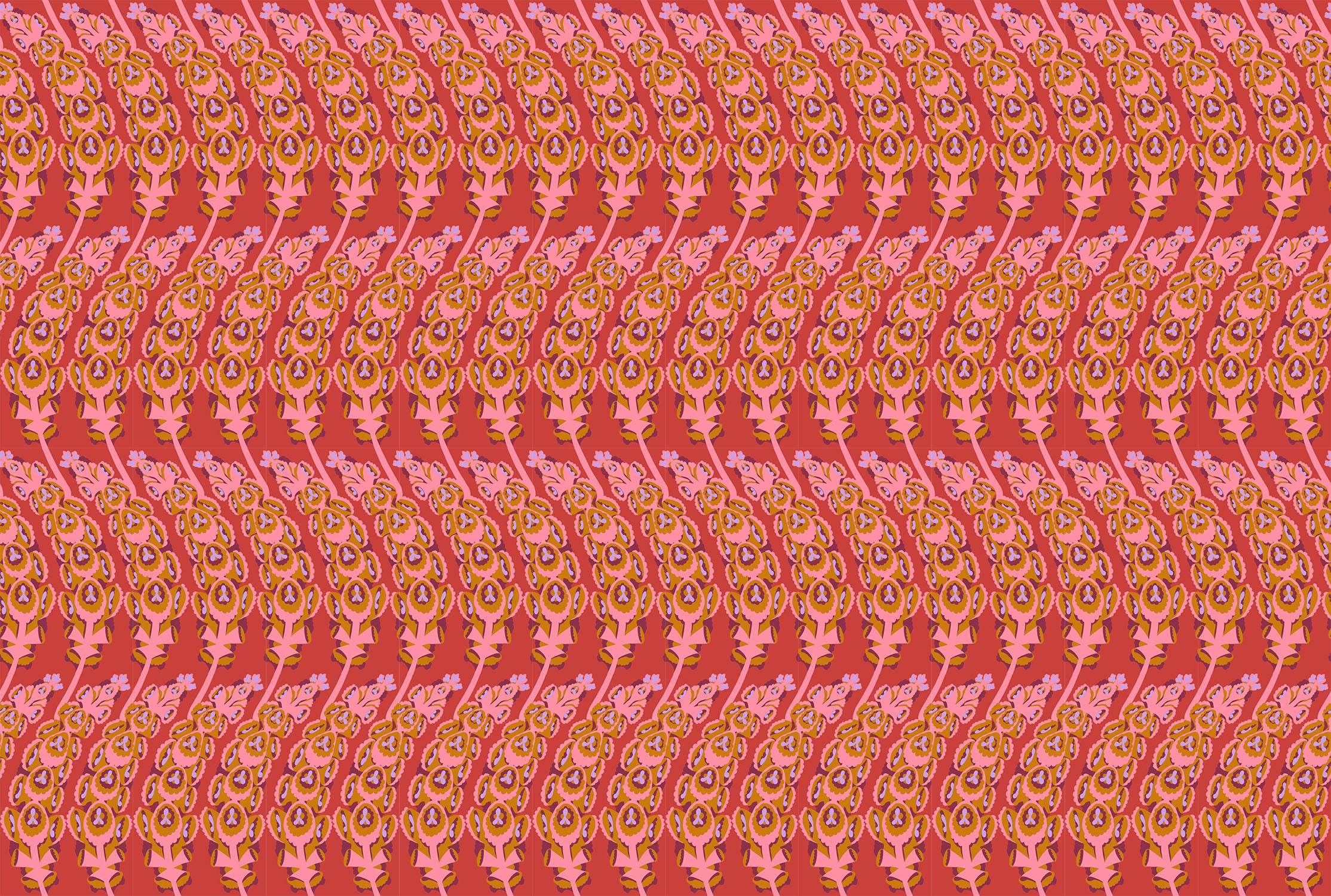 Jumpstart | Bells of Ireland - Coral by Anna Maria for Anna Maria Textiles | AMT133-38V