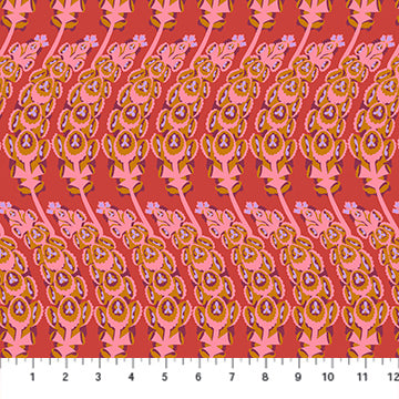 Jumpstart | Bells of Ireland - Coral by Anna Maria for Anna Maria Textiles | AMT133-38V