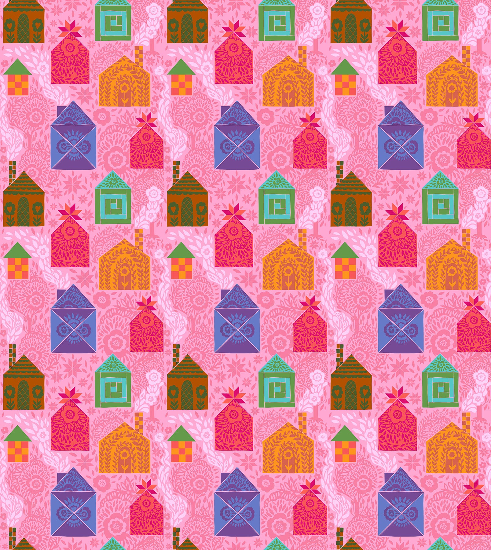 Allegory | Storybook - Bubblegum by Anna Maria for Anna Maria Textiles | AMT146-20C