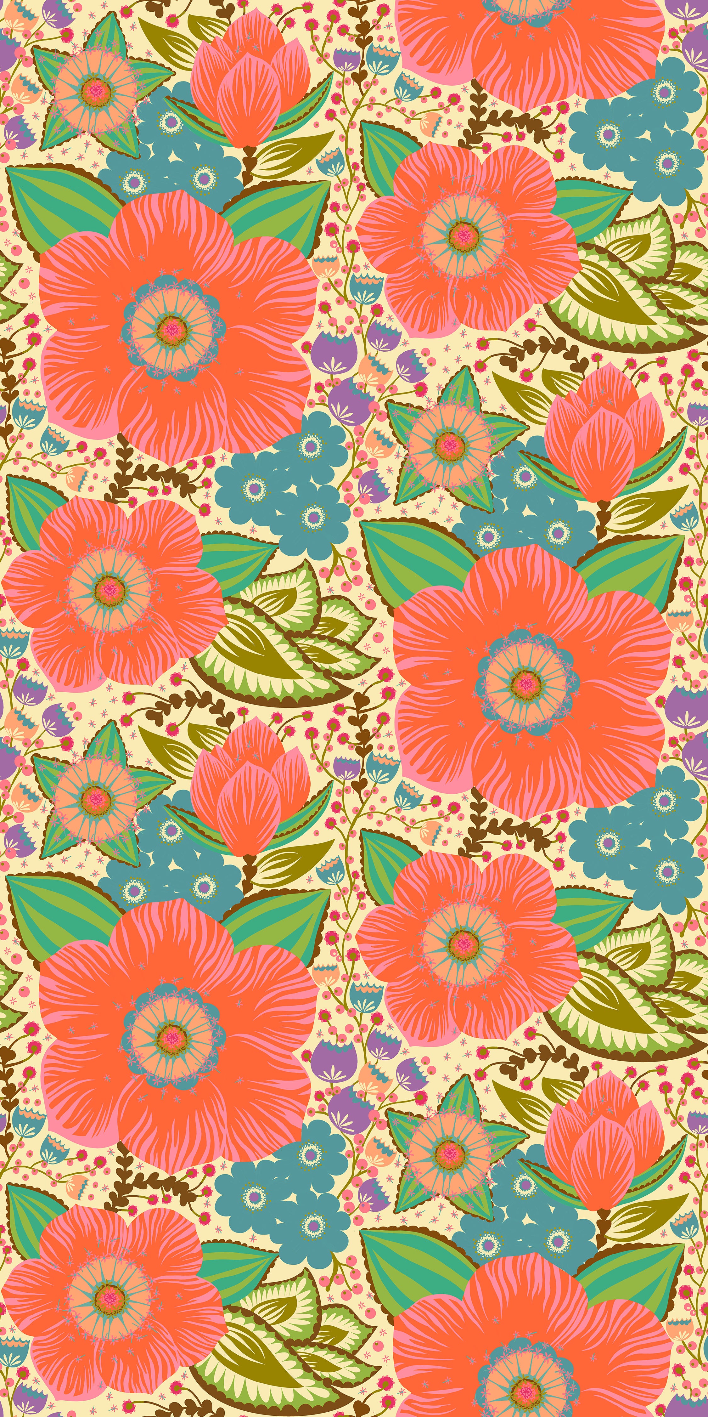 Overdressed | Honorable - Coral by Anna Maria for Anna Maria Textiles | AMT149-12V