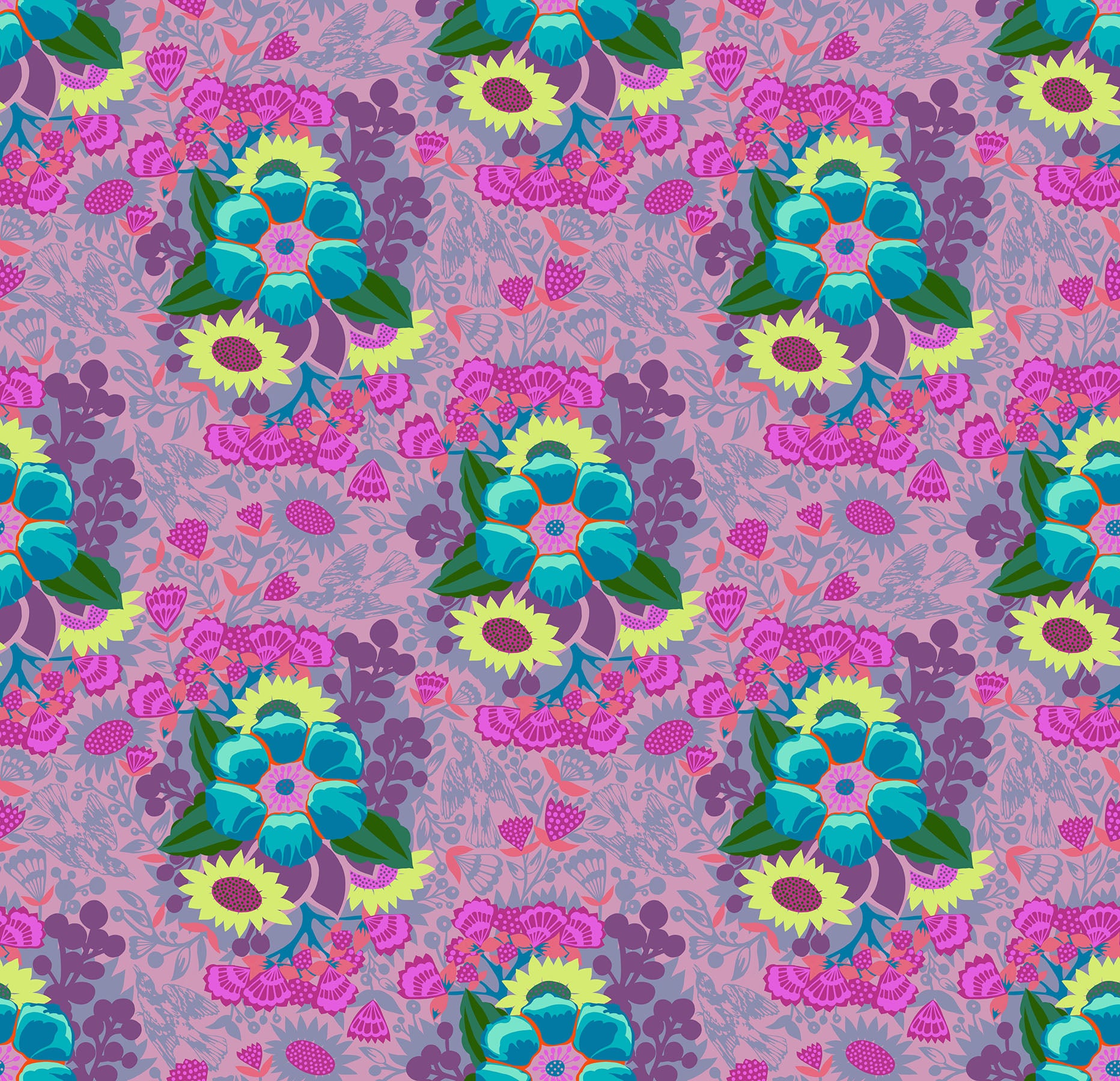 Overdressed | Centerpiece - Grape by Anna Maria for Anna Maria Textiles | AMT150-83V