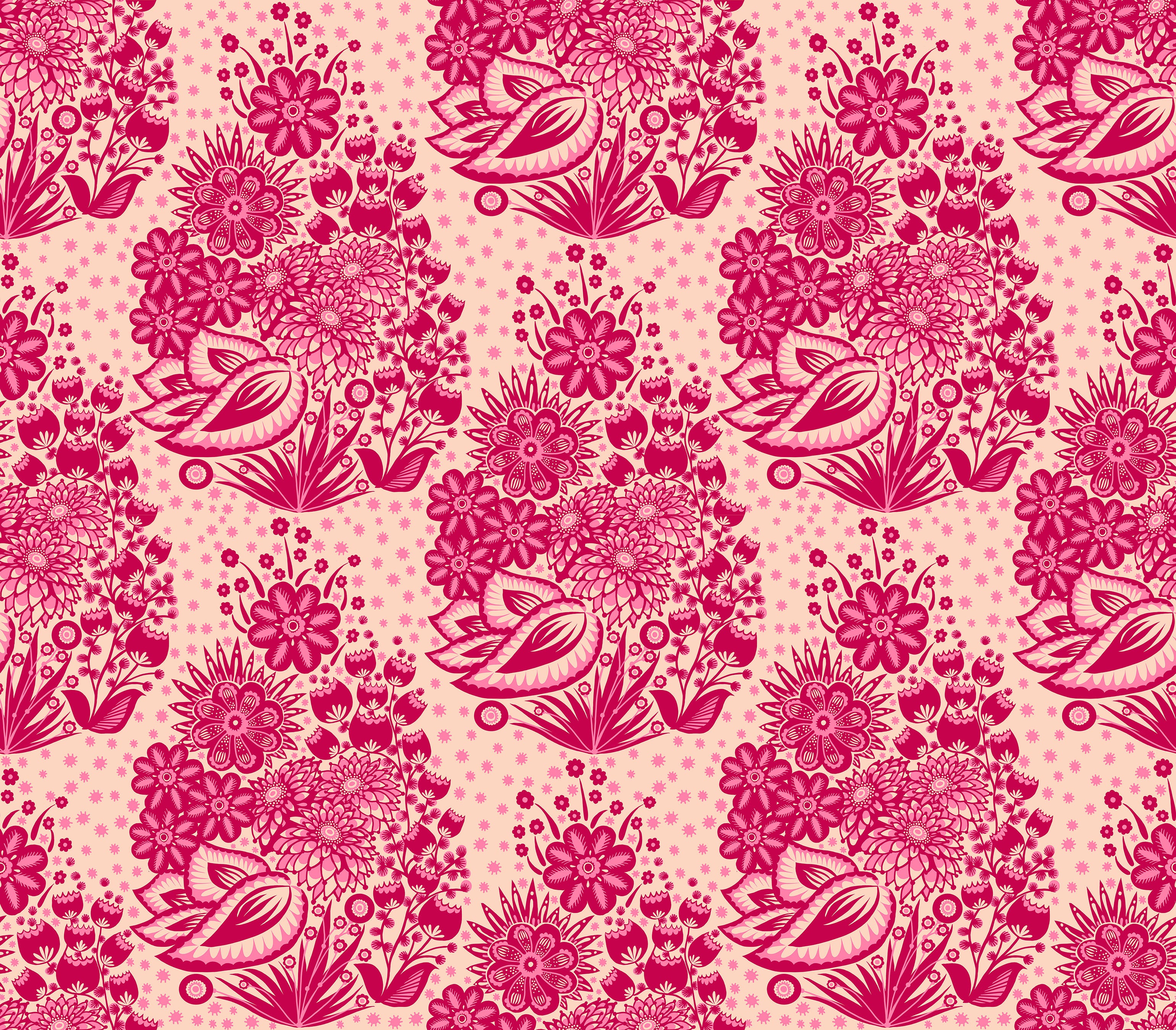 Overdressed | Totem - Red by Anna Maria for Anna Maria Textiles | AMT152-25L
